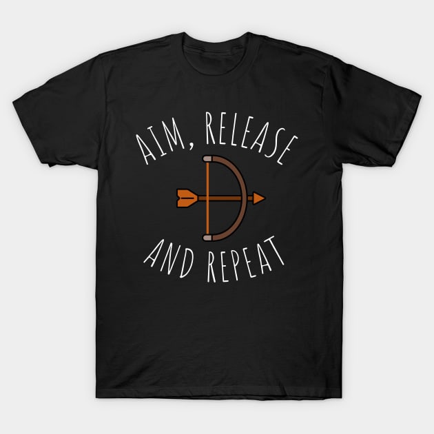 aim release and repeat T-Shirt by juinwonderland 41